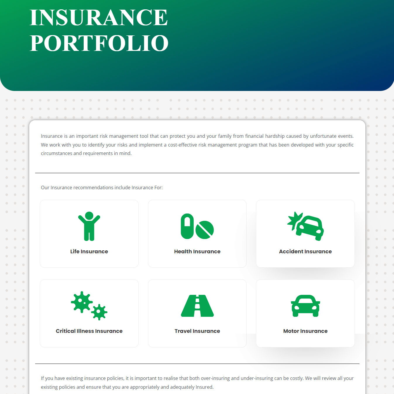 darsh-securities-website-insurance-portfolio-page-designed-and-developed-by-tech-cryptors-private-limited