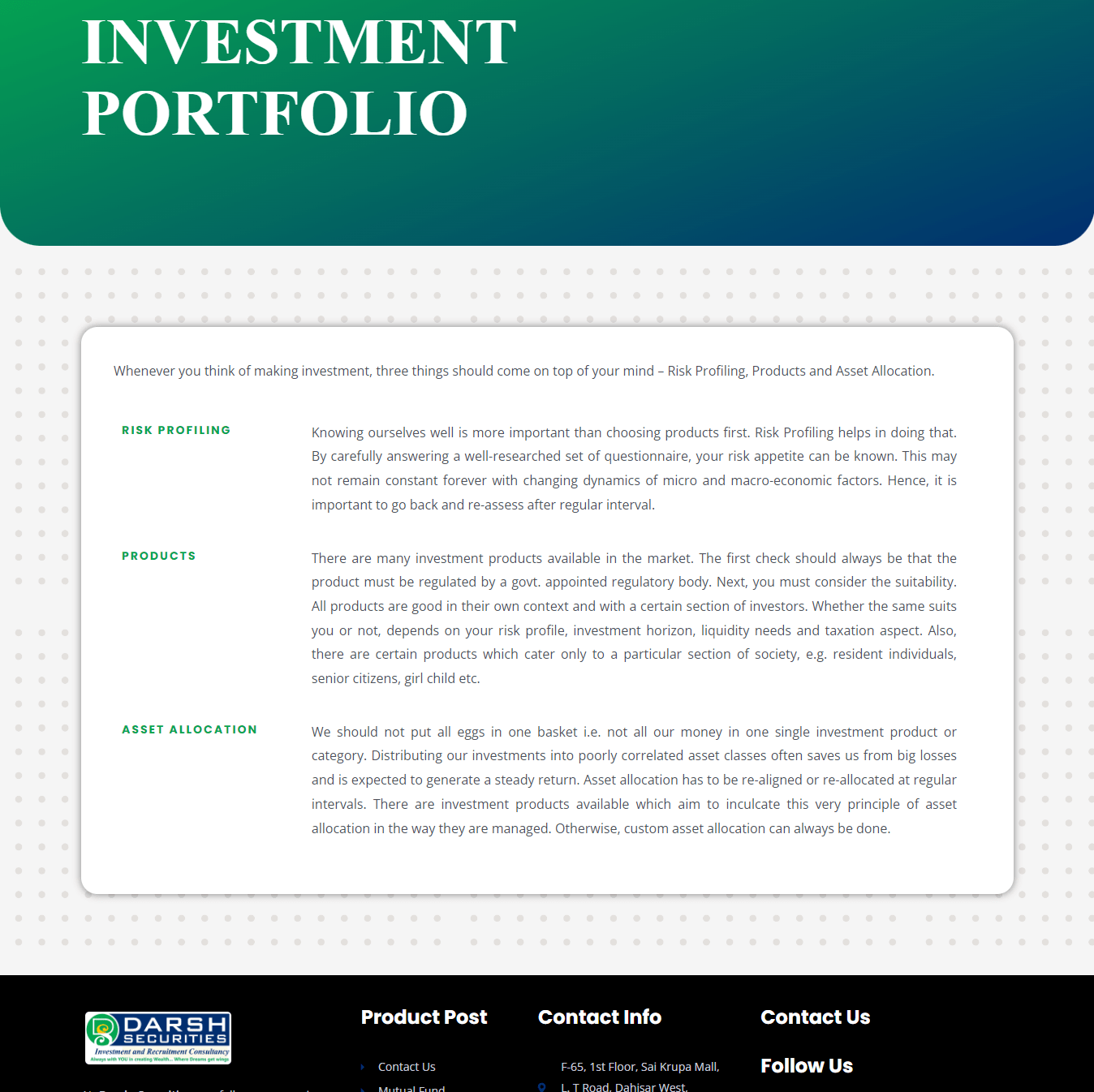 darsh-securities-website-investment-portfolio-page-designed-and-developed-by-tech-cryptors-private-limited