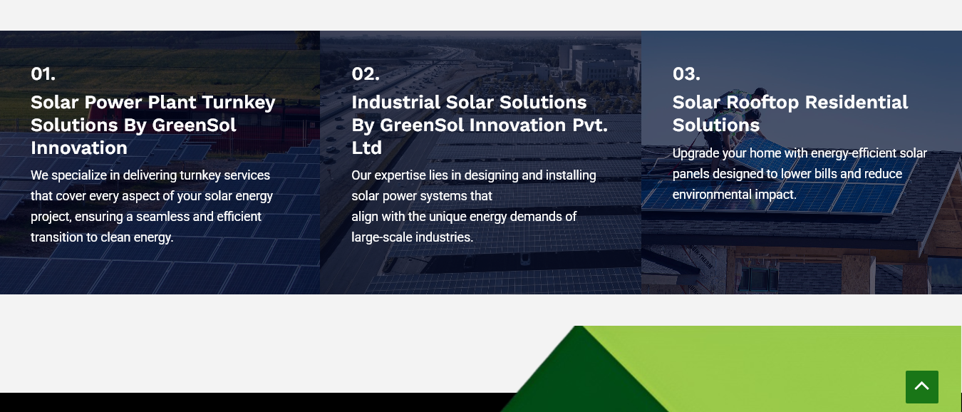 greensol-innovation-website-solution-we-offer-section-designed-and-developed-by-tech-cryptors-private-limited