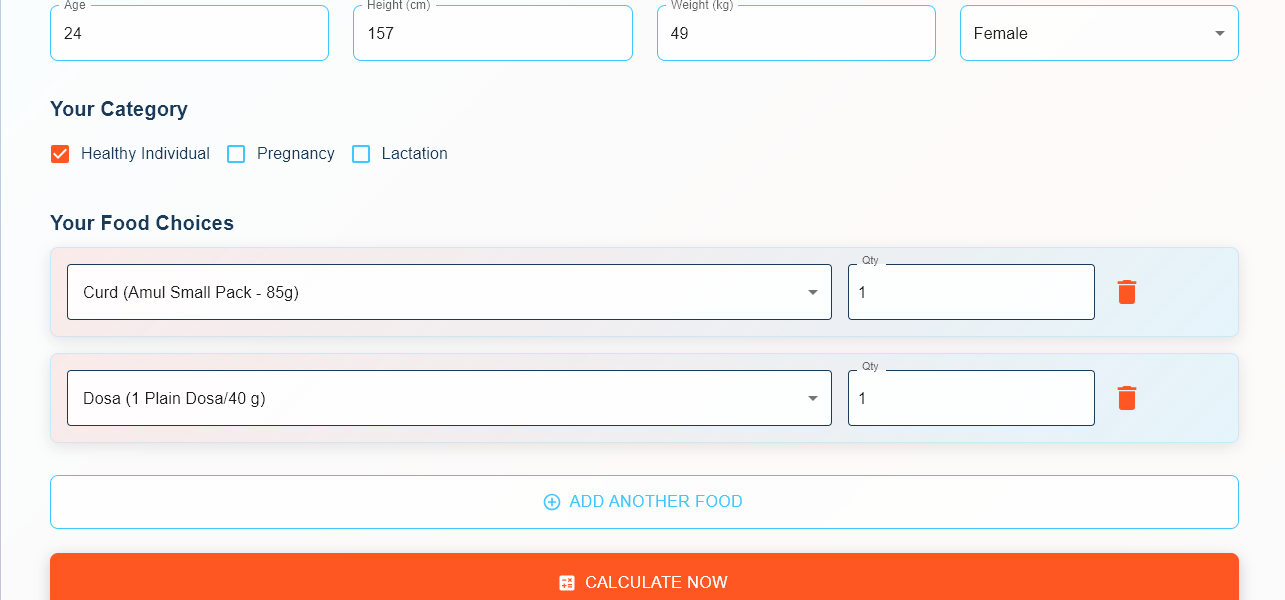 mymipro-protein-calculator-webapp-user-details-section-designed-and-developed-by-tech-cryptors-private-limited