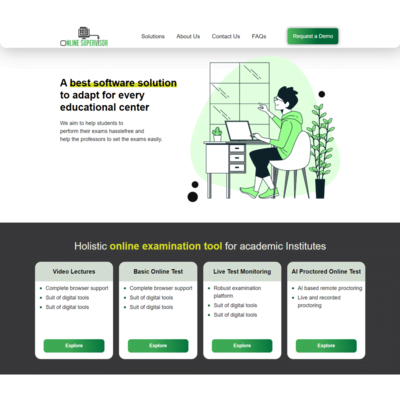 online_supervisor_home_page_designed_and_developed_by_tech_cryptors_private_limited