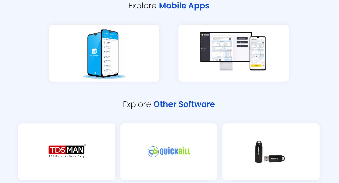 shreeji-softtech-website-our-products-page-designed-and-developed-by-tech-cryptors-private-limited