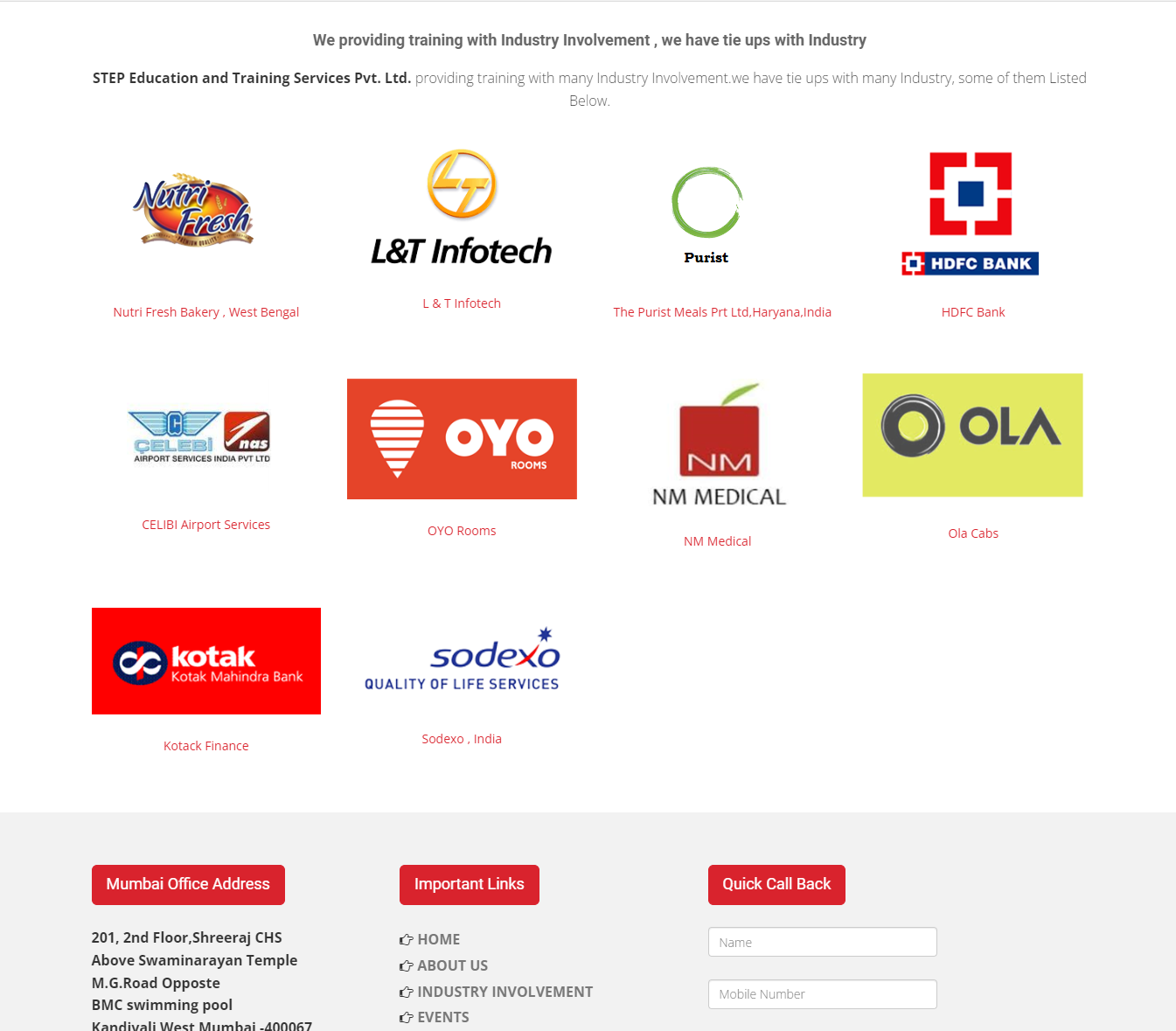 step-education-website-industry-involvement-page-designed-and-developed-by-tech-cryptors-private-limited