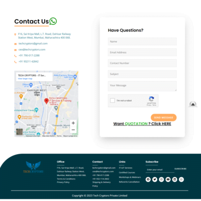 tech-cryptors-training-academy-website-contact-page-designed-and-developed-by-tech-cryptors-private-limited