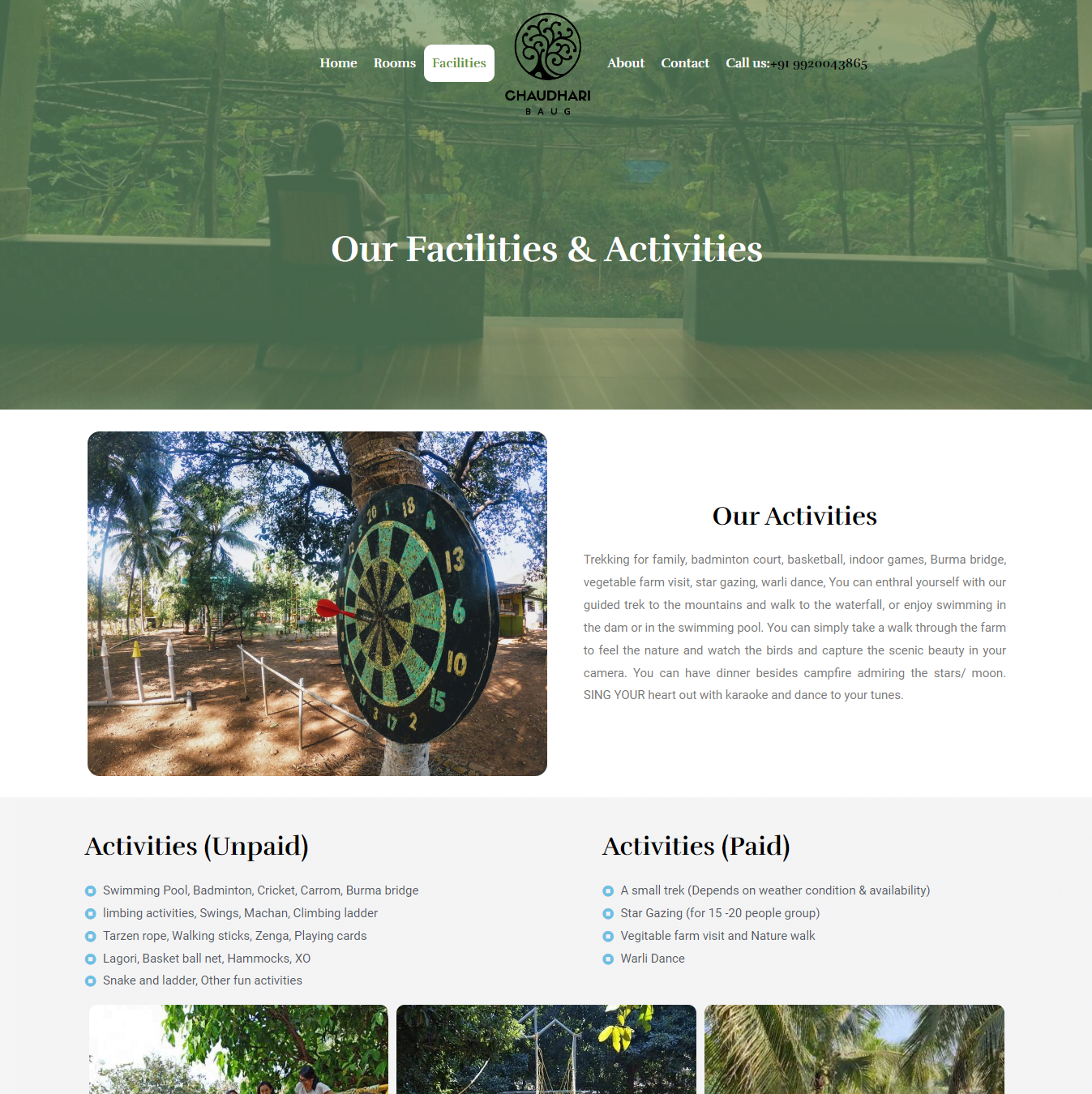 chaudhari-baug-website-facilities-and-activities-page-designed-and-developed-by-tech-cryptors-private-limited
