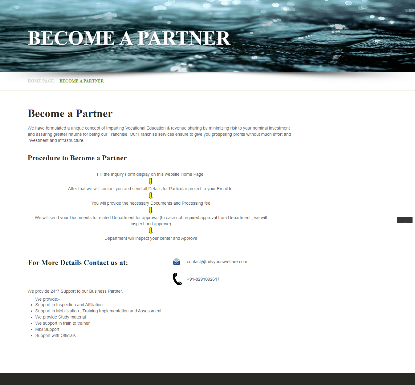 truly-yours-welfare-society-website-become-a-partner-section-designed-and-developed-by-tech-cryptors-private-limited