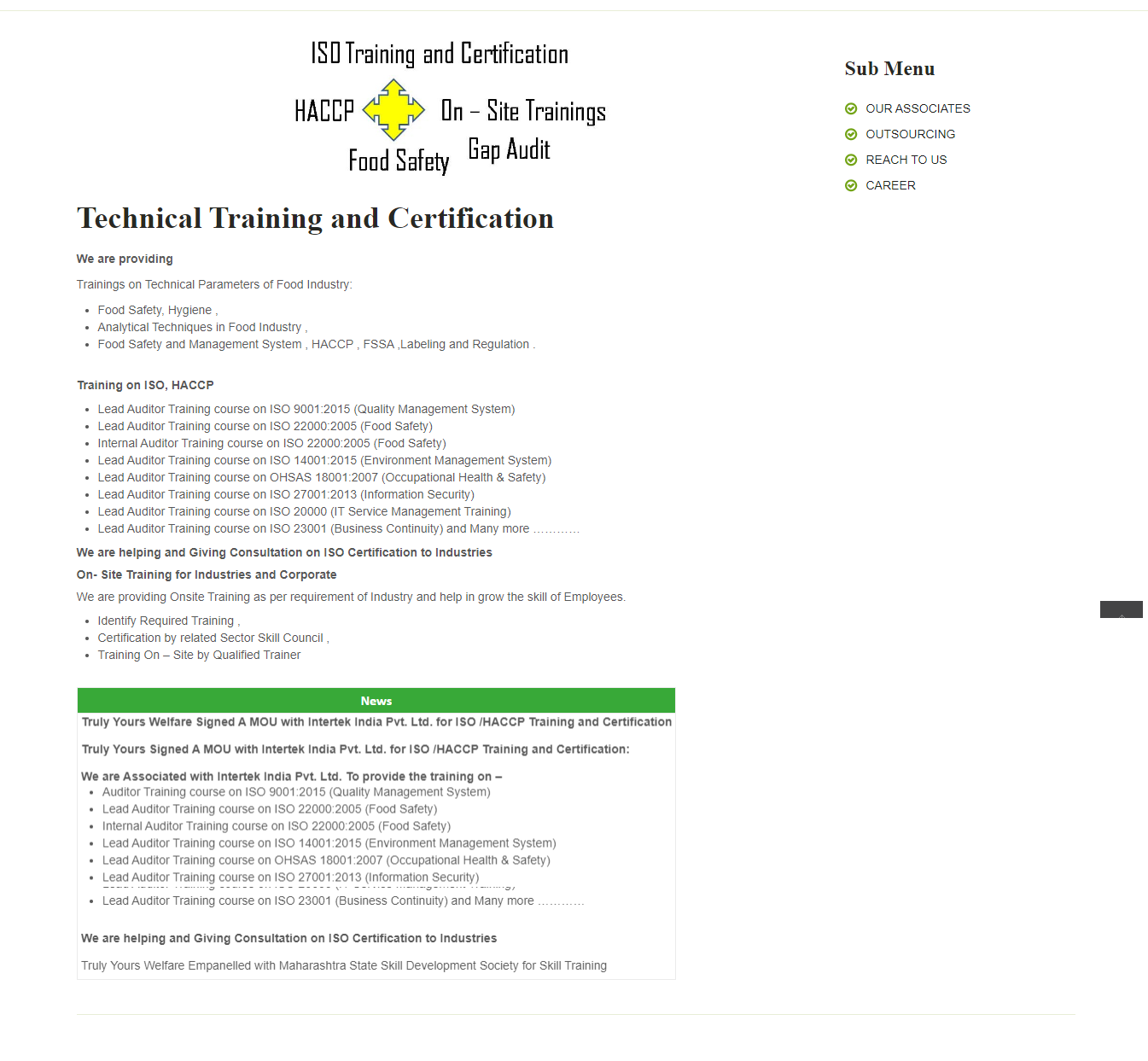 truly-yours-welfare-society-website-training-and-certification-section-designed-and-developed-by-tech-cryptors-private-limited