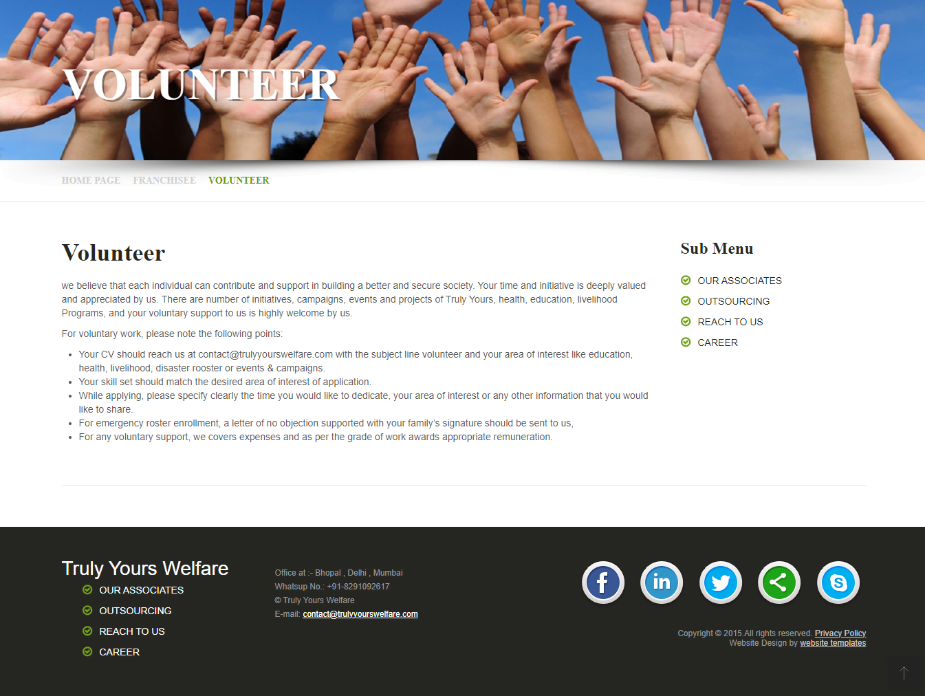truly-yours-welfare-society-website-volunteer-section-designed-and-developed-by-tech-cryptors-private-limited