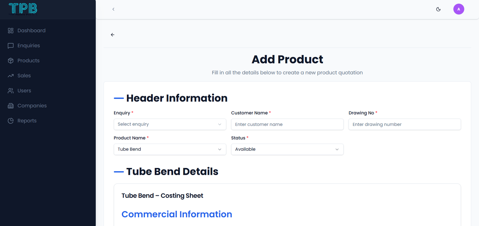 tpp-boilers-webapp-add-product-page-designed-and-developed-by-tech-cryptors-private-limited